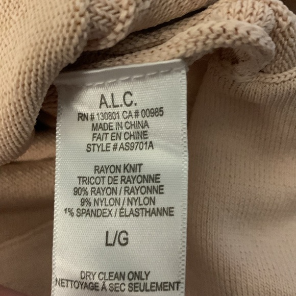 NWT A.L.C Skirt in Blush/Nude - Picture 7 of 7